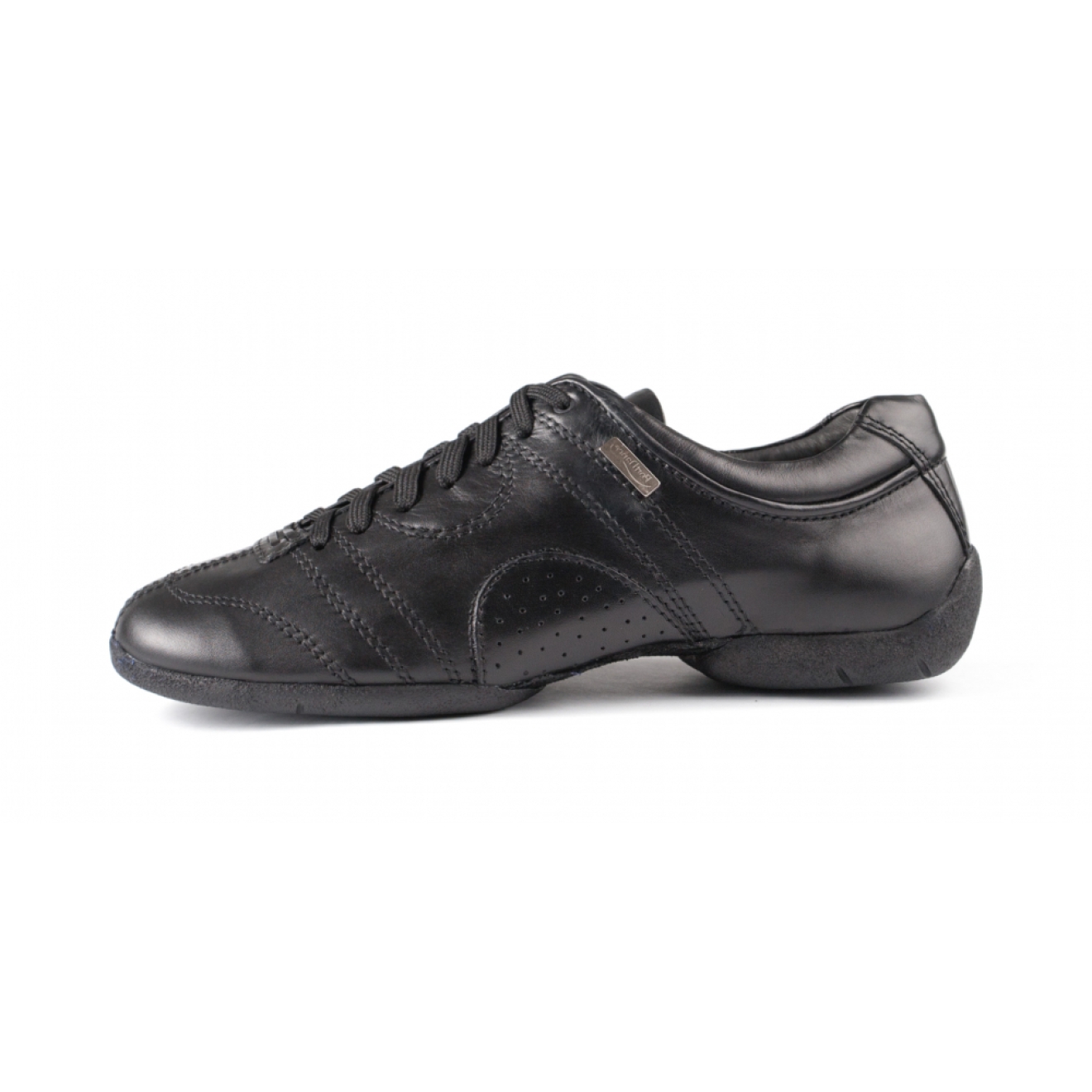 PortDance PD Casual 001, schwarz Leder, Sneaker