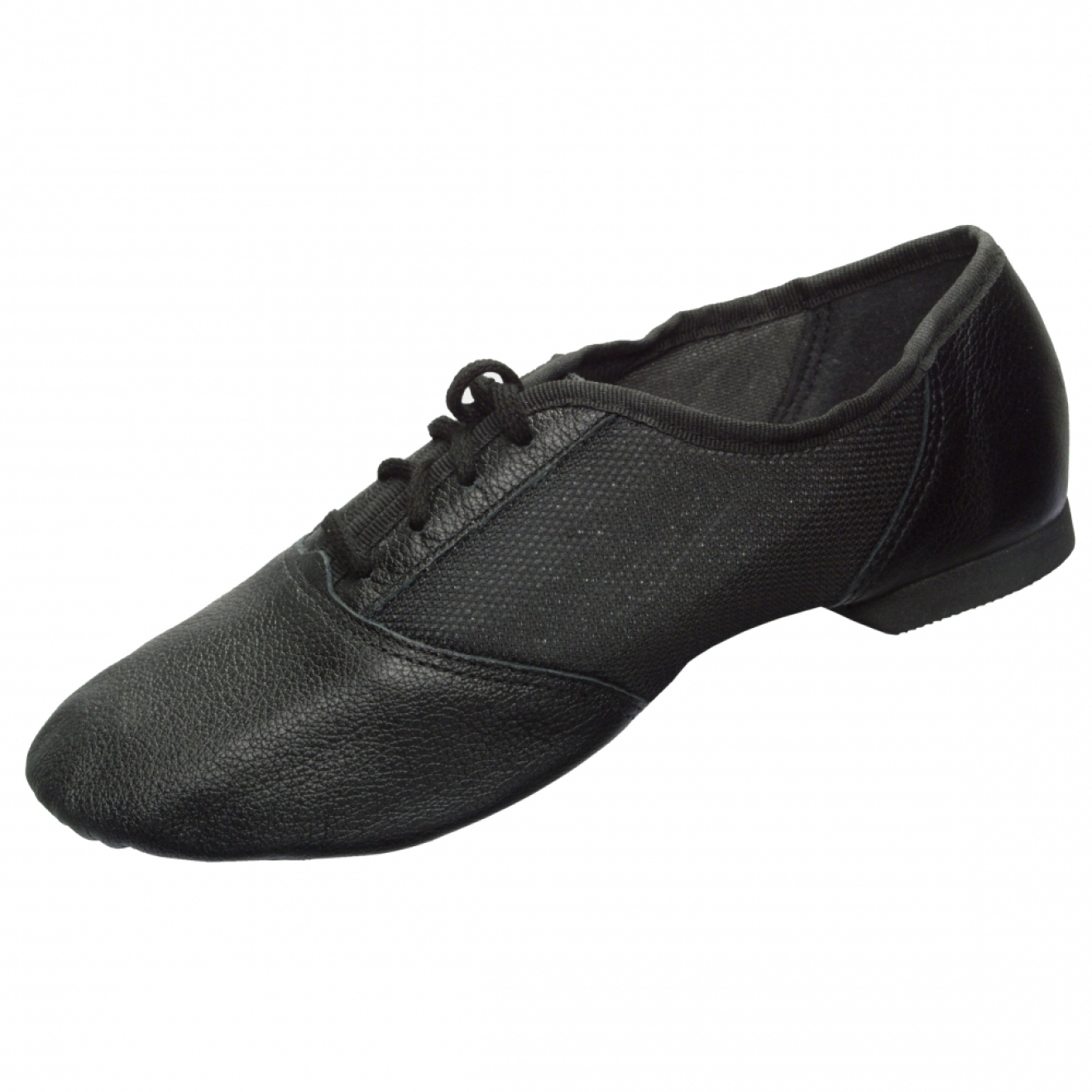 Capezio 458 Jazz Schuh, geteilte Sohle, schwarz